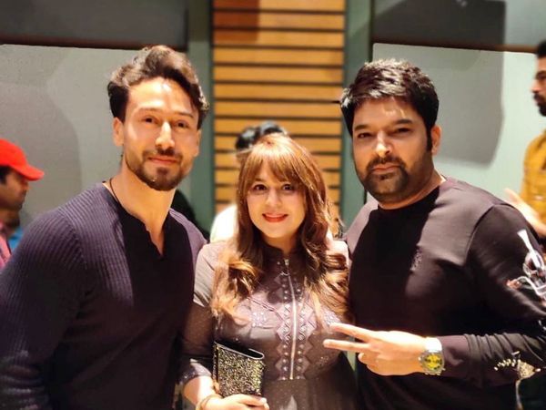 Kapil sharma with Tiger shroff