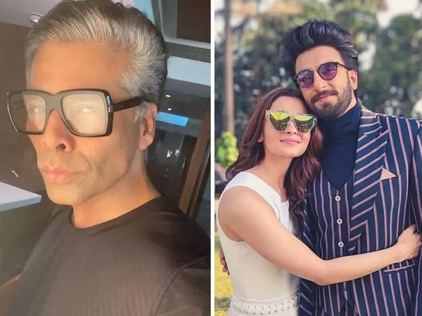 Karan Johar, Ranveer Singh, Alia Bhatt