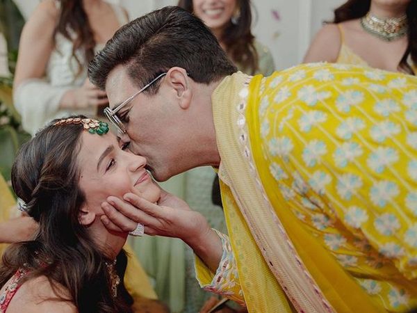 Karan Johar and Alia Bhatt
