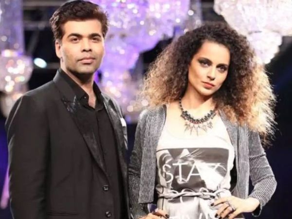 Karan Johar and Kangana Ranaut