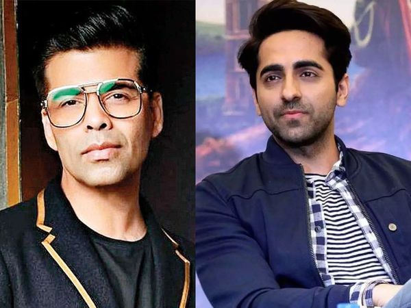 Karan Johar and ayushmann khurrana