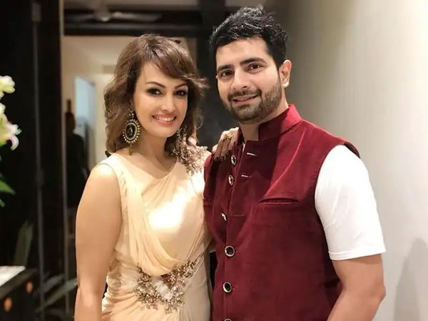 Karan Mehra and Nisha Raval