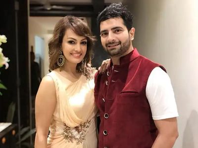 Nisha Raval and Karan Mehra 