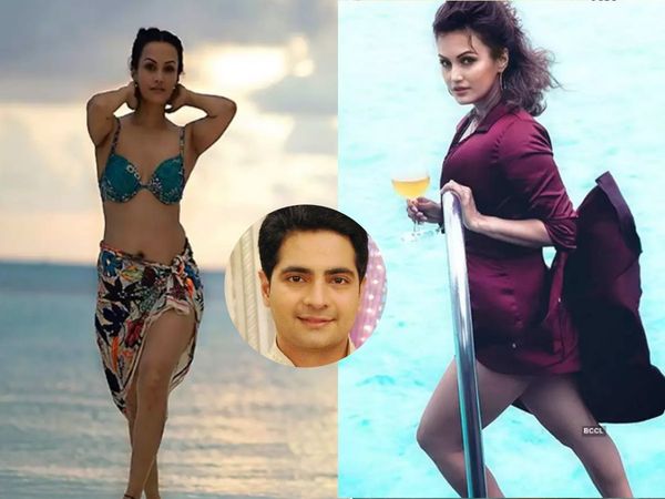 Karan Mehra and Nisha Rawal