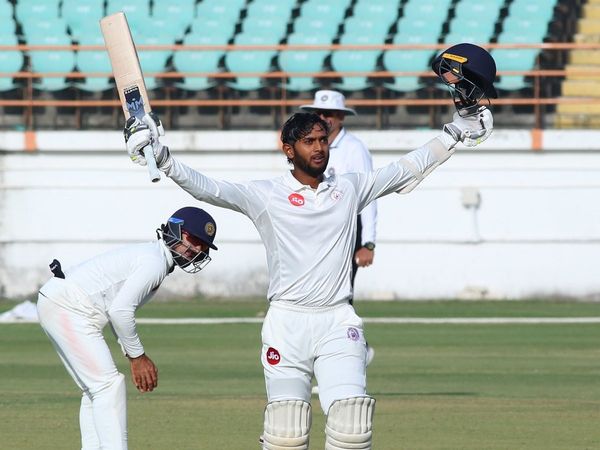 Karan Patel scores century in Ranji Trophy