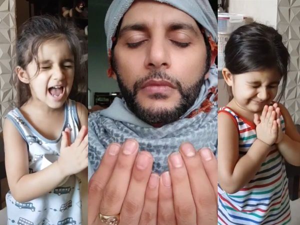 Karanvir Bohra daughters Bella and Vienna