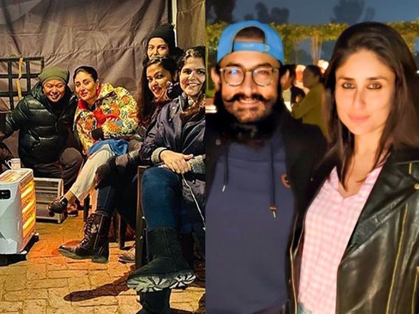 Kareena Kapoor Khan at Laal Singh Chaddha set