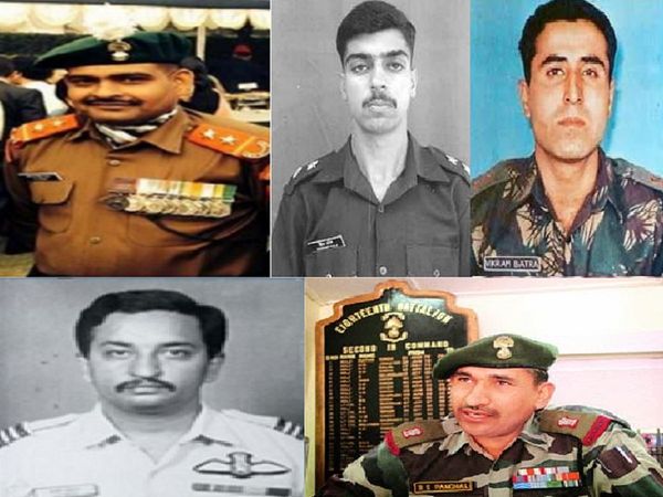 Kargil Vijay Diwas Five Indian Soldiers and officers who laid down their lives are an inspiration
