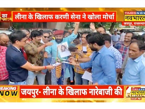 Karni Sena on Leena Manimekalai