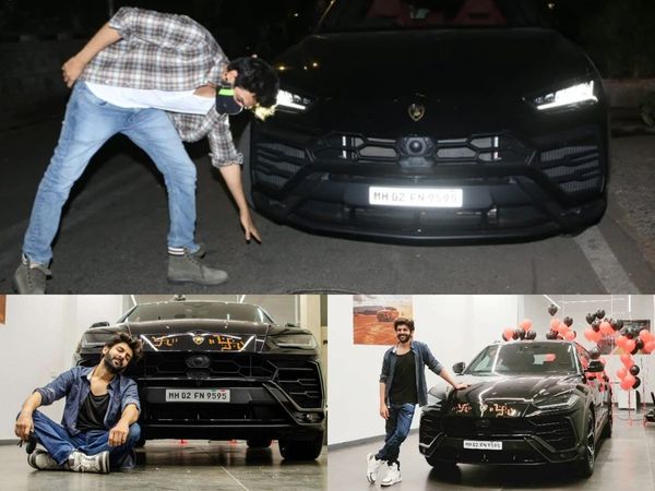 Kartik Aaryan New Lamborghini Car