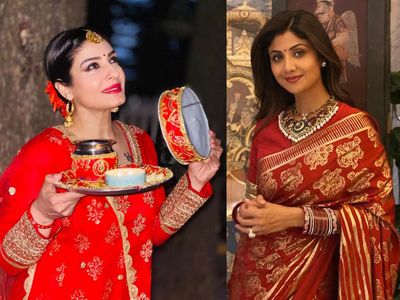 Karwa chauth Celebration pics Karwa chauth Celebration pics