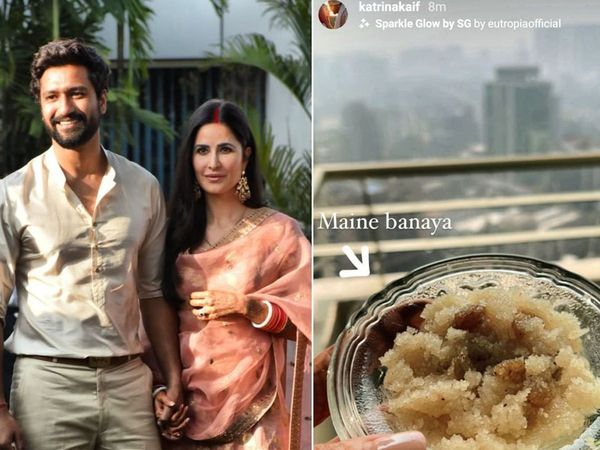 Katrina Kaif makes Halwa