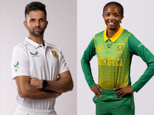 Keshav Maharaj and Ayabonga Khaka