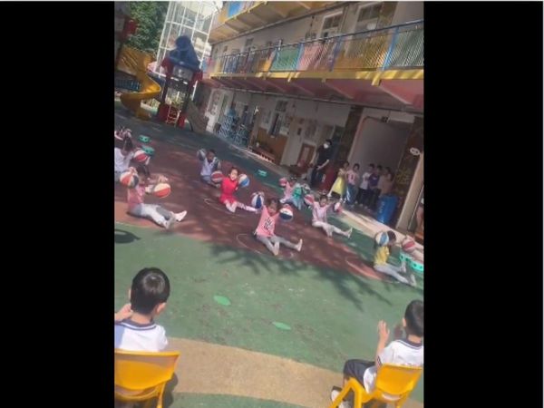 Chinese Kids Exercise Video Goes Viral on Social media
