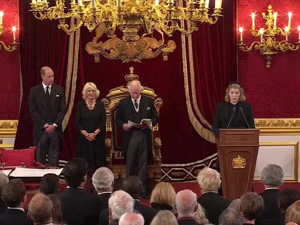 King Charles III becomes Britain's new monarch, crowned at St James's Palace in London in the presence of PM Liz Truss