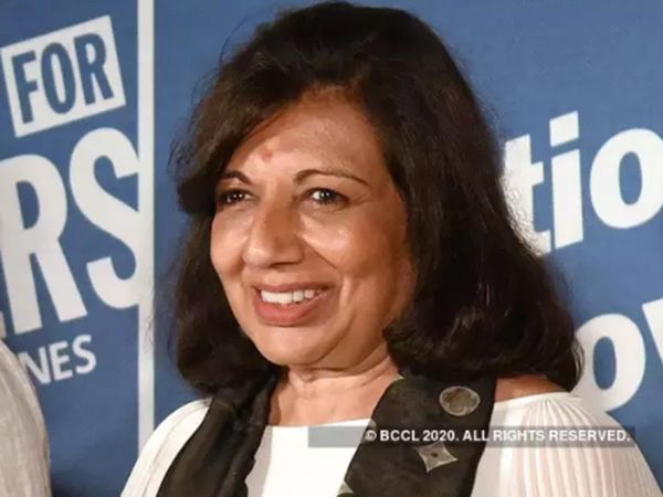 Biocon executive chairman Kiran Mazumdar Shaw Corona virus Positive