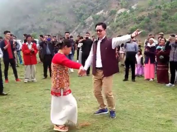PM Narendra Modi says Our Law Minister Kiren Rijiju is also a decent dancer! 