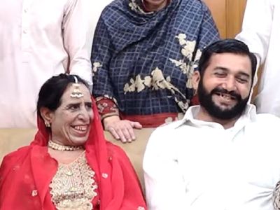 Pakistan 7O year old Kishwar Bibi marries 33 years younger man wants to celebrate honeymoon here Pakistan 7O year old Kishwar Bibi marries 33 years younger man wants to celebrate honeymoon here