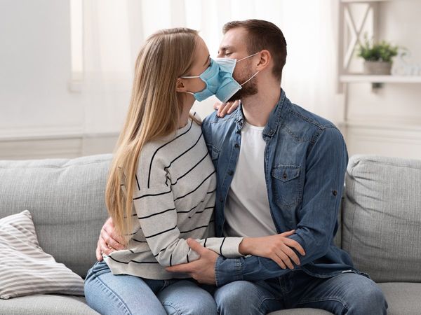 How safe to kiss with mask? Know what experts say
