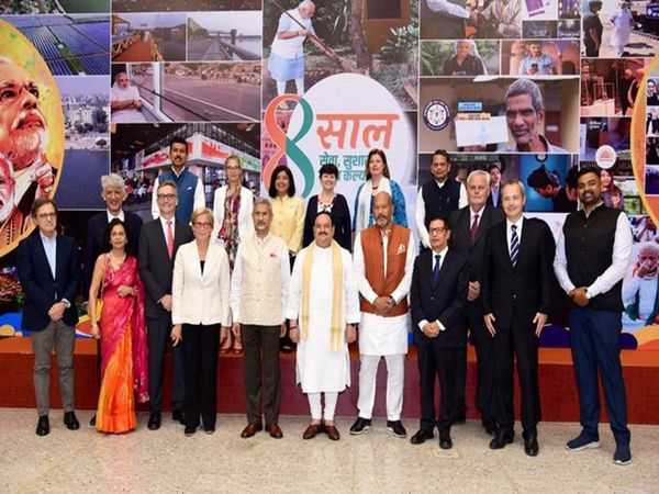 BJP President JP Nadda spoke to the diplomats of 13 countries under the Know BJP campaign