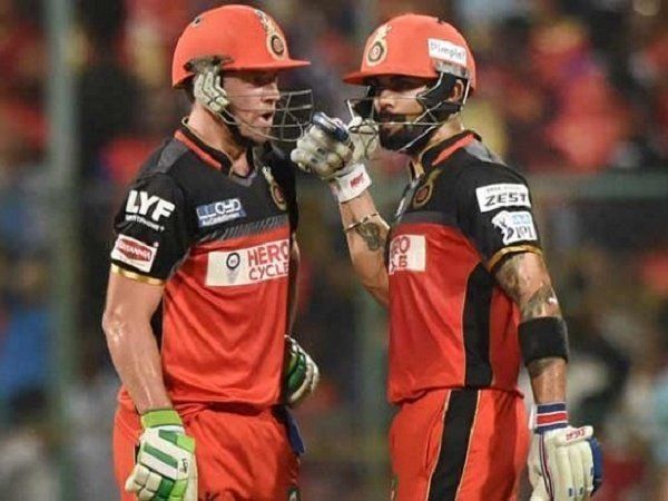 AB de Villiers and Virat Kohli