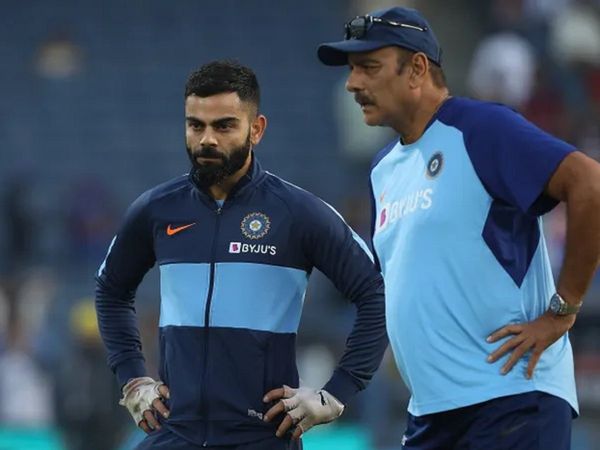 Virat Kohli Ravi Shastri 