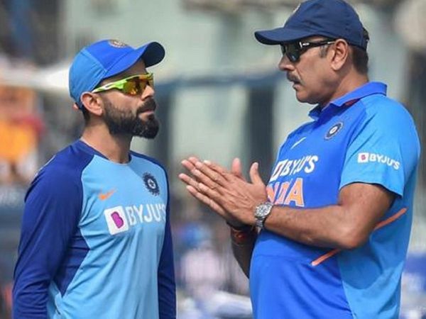 Virat Kohli and Ravi Shastri