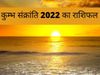 Kumbh Sankranti Rashifal (horoscope) 2022 in hindi: sun transit in aquarius in 2022 know impact on your zodiac signs- कुम्भ संक्रांति 2022 का राशिफल