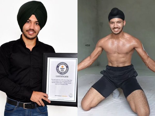Kuwar Amritbir Singh Sets Guinness World Record