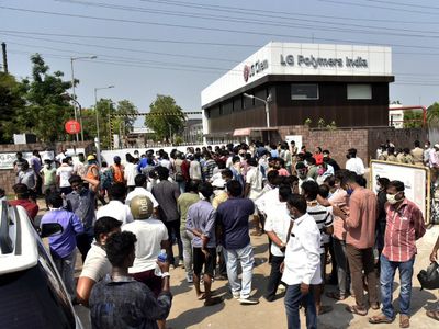 lg polymers plant gas leak in Vizag