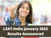 LSAT—India 2022, LSAT—India January 2022 results Announced
