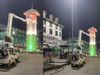 Jammu Kashmir, Clock Tower at Srinagar's Lal Chowk illuminated in Tricolour