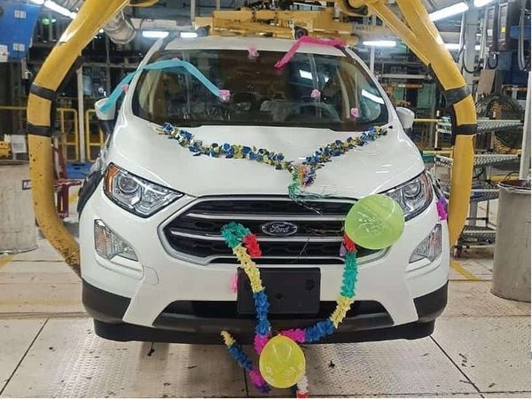 Last Ford Ecosport Rollout From Plant