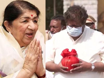Lata Mangeshkar mortal remains immersion