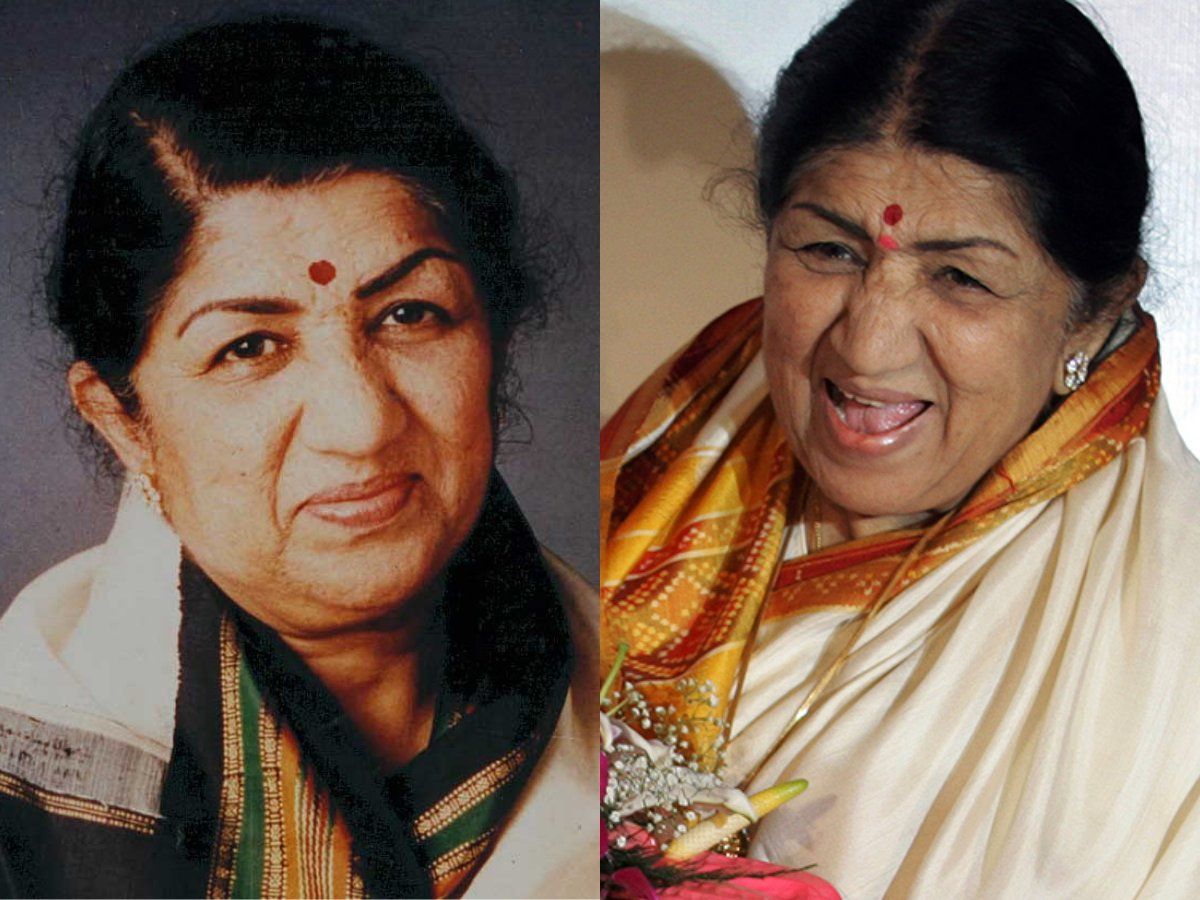 Why Lata Mangeshkar Wears White Saree,लता मंगेशकरांनी का नेसल्या आयुष्यभर  फक्त पांढ-याच रंगाच्या साड्या? छोट्याश्या वयातील निर्णयावर शेवटच्या ...