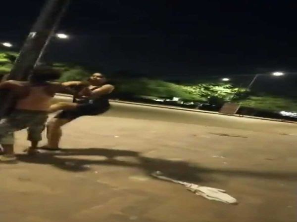 Lucknow Young Man Beating