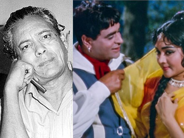 Lyricist Hasrat Jaipuri (Iqbal Hussain)