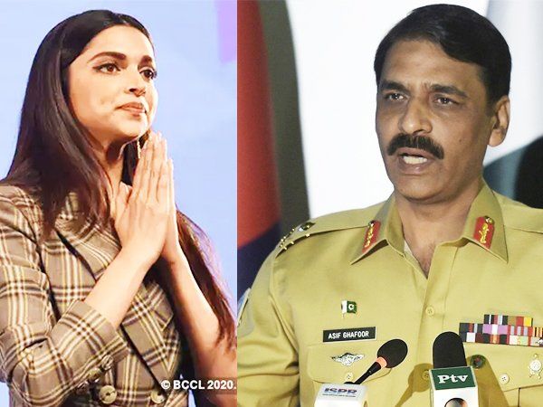 फिर चर्चाओं में आए पाकिस्तानी मेजर आसिफ गफूर, अब लिखी दीपिका पादुकोण की गलत इंग्लिश