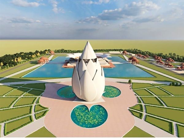 view of ocean churning of Satyug