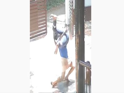 Brother Fell From Terrace Man Catches Him Watch Shocking Video