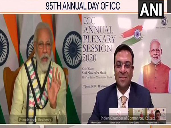 PM Narendra Modi addresses 95th annual plenary session of Indian Chamber of Commerce