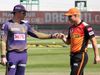 Eoin Morgan and David Warner