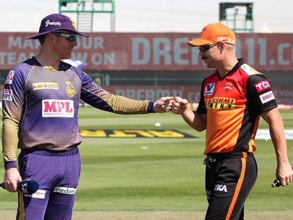 Eoin Morgan and David Warner