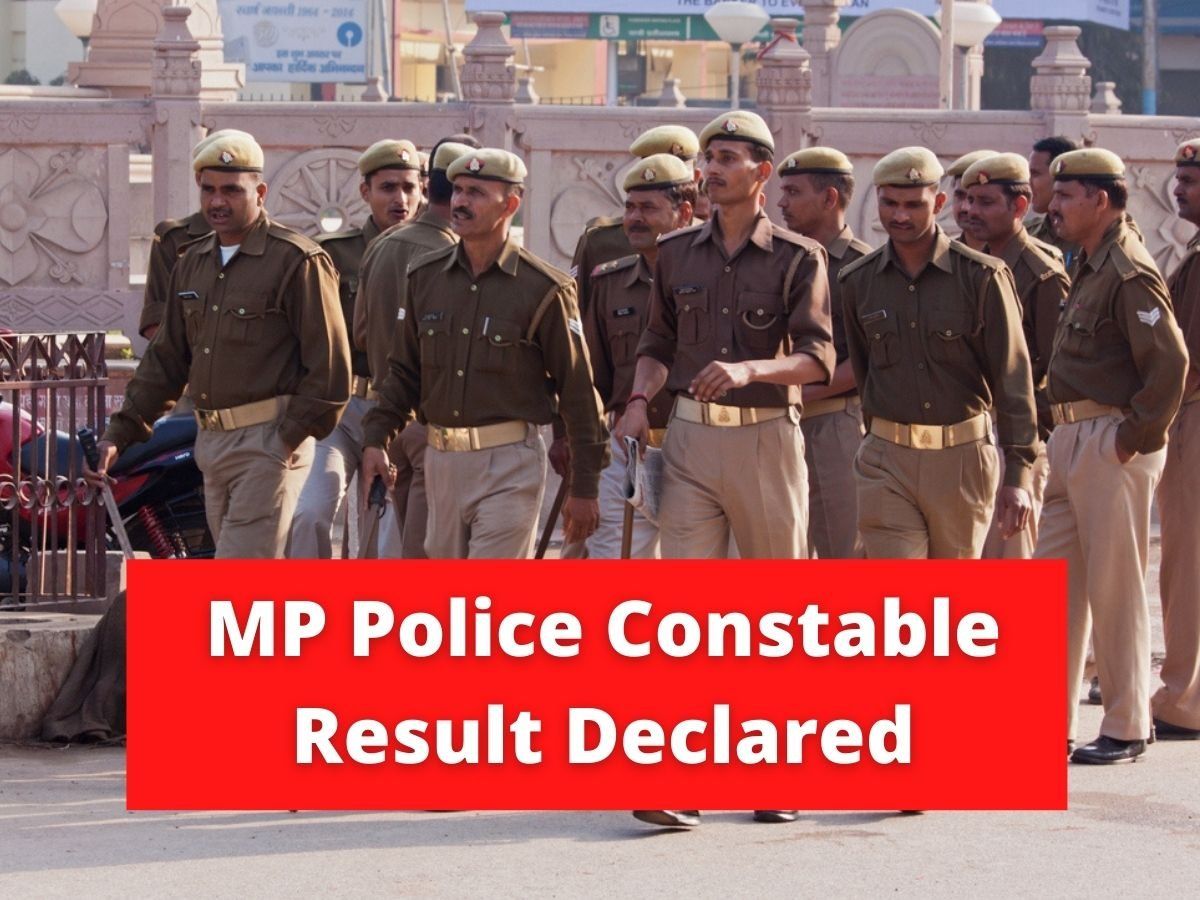 MP Police Constable Result 2022: घोषित हुए एमपी पुलिस कांस्टेबल परिणाम, यहां करें चेक