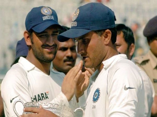 MS Dhoni Sourav Ganguly