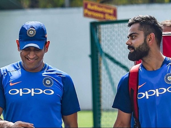 MS Dhoni and Virat Kohli