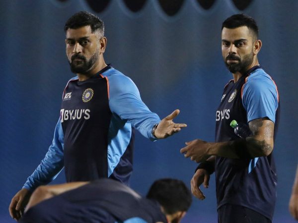 MS Dhoni and Virat Kohli