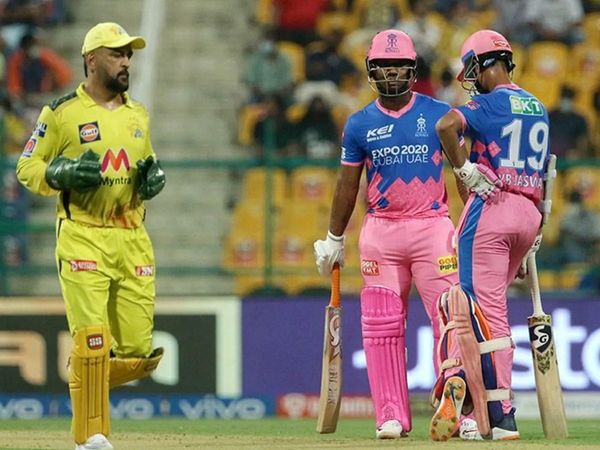 MS Dhoni, Evin Lewis and Yashasvi Jaiswal