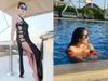 Sanjay Dutt wife Maanayata Dutt Swimsuit photo