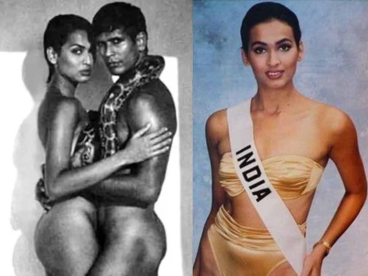 Madhu Sapre Birthday Femina Miss India Who Goes Nude In Advertisement With Milind Soman
